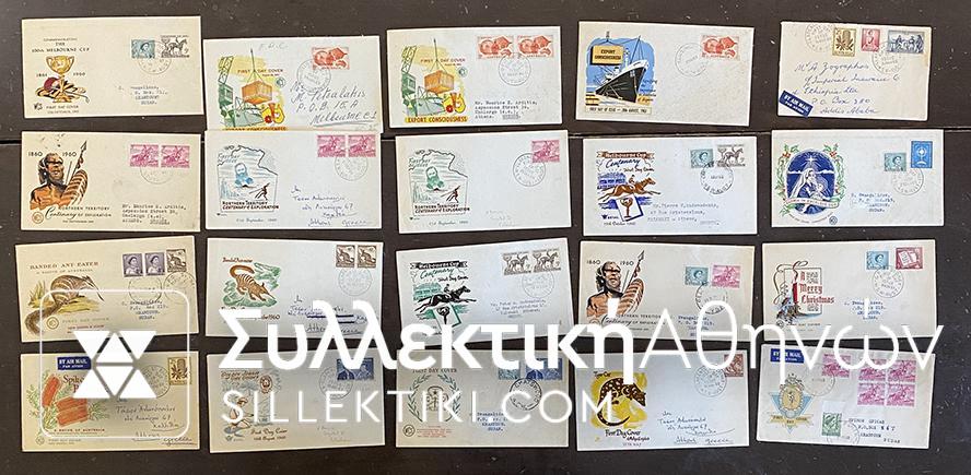 AUSTRALLIA 20 FDC